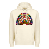 Sandshell Mexico rainbow Premium Hoodie - FaDigitalArtStudio