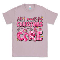 Lilac all i want for christmas is a cure breast cancer Classic Tee - LillyAllenDesigns