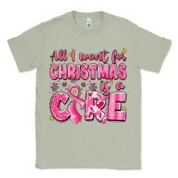 Matcha all i want for christmas is a cure breast cancer Classic Tee - LillyAllenDesigns
