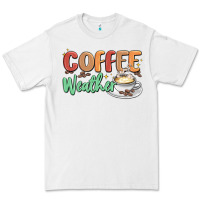 White coffee weather Premium Tee - MaliasSmallBusiness