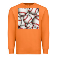 Carrot baseball seamless pattern Premium Sweatshirt - BundleAndBundleShop