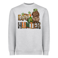Egg Hunter With Rabbit Easter Day Heavyweight Sweatshirt | Teevron