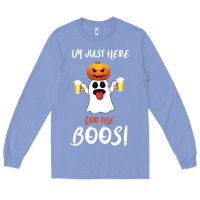Colony Blue I'm Just Here For The Boos Long Sleeve Tee - Bettercallsaul