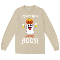 Mushroom I'm Just Here For The Boos Long Sleeve Tee - Bettercallsaul