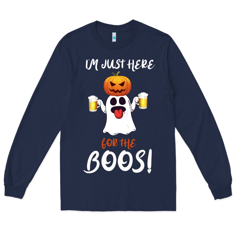 I'm Just Here For The Boos Long Sleeve Tee by Bettercallsaul | Teevron