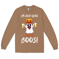 Toasted Coconut I'm Just Here For The Boos Long Sleeve Tee - Bettercallsaul