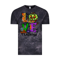 Cloud Black love taching halloween Vintage Tee - RacoonDesign