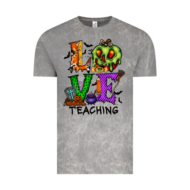 Love Taching Halloween Vintage Tee by RacoonDesign | Teevron