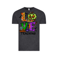 Vintage Black love taching halloween Vintage Tee - RacoonDesign