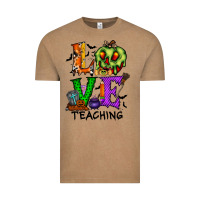 Vintage Coffee love taching halloween Vintage Tee - RacoonDesign