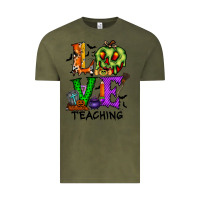 Vintage Olive love taching halloween Vintage Tee - RacoonDesign