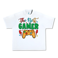 White the best gamer Urban Heavy Tee - JahusDesignShop