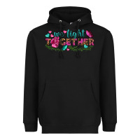 Black We Fight Together Heavyweight Hoodie - BundleAndBundleShop