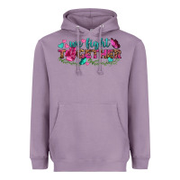 Lavender We Fight Together Heavyweight Hoodie - BundleAndBundleShop