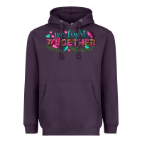 Plum We Fight Together Heavyweight Hoodie - BundleAndBundleShop
