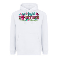 White We Fight Together Heavyweight Hoodie - BundleAndBundleShop