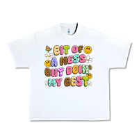 White bit of a mess but doin' my best Urban Heavy Tee - Artiststas
