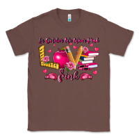 Chestnut in october we wear pink teacher Classic Tee - LillyAllenDesigns
