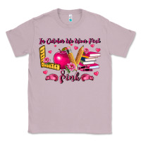 Lilac in october we wear pink teacher Classic Tee - LillyAllenDesigns