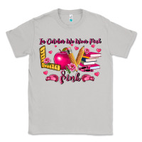 Moon Dust in october we wear pink teacher Classic Tee - LillyAllenDesigns