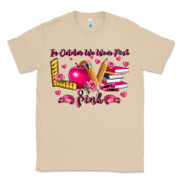 Mushroom in october we wear pink teacher Classic Tee - LillyAllenDesigns