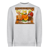 Heather Grey tis the season fall Heavyweight Sweatshirt - TumblerDesignByShophia