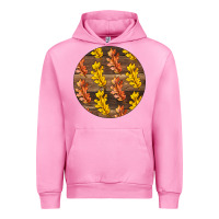 Fuchsia Pink Fall Rounded Urban Hoodie - LillyAllenDesigns