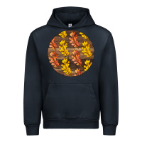 Navy Fall Rounded Urban Hoodie - LillyAllenDesigns