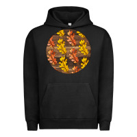 Pigment Black Fall Rounded Urban Hoodie - LillyAllenDesigns