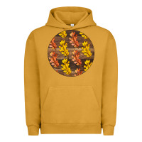 Pigment Peanut Butter Fall Rounded Urban Hoodie - LillyAllenDesigns