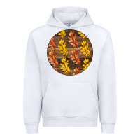 White Fall Rounded Urban Hoodie - LillyAllenDesigns