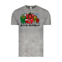 Cloud Rock merry christmas tooth Vintage Tee - RacoonDesign