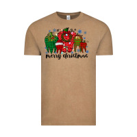 Vintage Coffee merry christmas tooth Vintage Tee - RacoonDesign