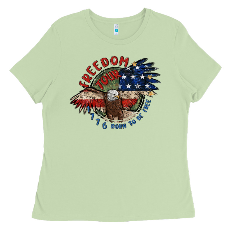 Freedom Tour Ladies Tee by MaliasSmallBusiness | Teevron