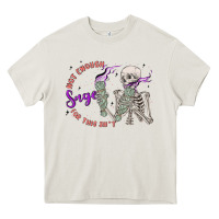 Cream not enough sage for this sht Heavy Core Tee - MaliasSmallBusiness
