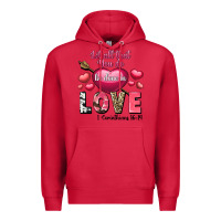 Cardinal Let all that you do be in love Valentine's Day Premium Hoodie - FaDigitalArtStudio