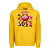 Lemon Let all that you do be in love Valentine's Day Premium Hoodie - FaDigitalArtStudio