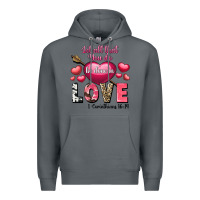 Rock Let all that you do be in love Valentine's Day Premium Hoodie - FaDigitalArtStudio