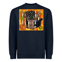 Navy crow and deer hunting fall camouflage Heavyweight Sweatshirt - TumblerDesignByShophia