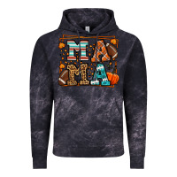 Cloud Black Fall American Football Autumn Mama Vintage Hoodie - LillyAllenDesigns