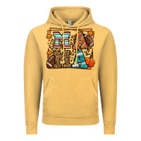 Vintage Mustard Fall American Football Autumn Mama Vintage Hoodie - LillyAllenDesigns