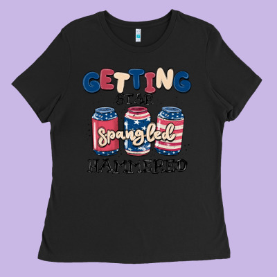 Getting Star Spangled Hammered Ladies Tee Designed By Maliassmallbusiness