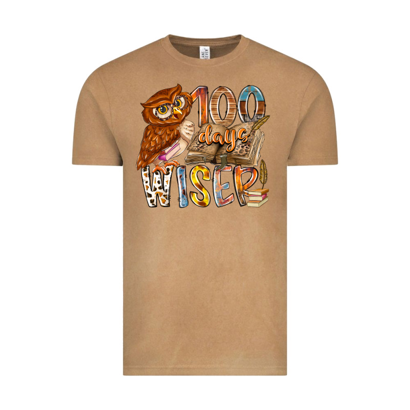 100 Days Wiser Vintage Tee by RacoonDesign | Teevron