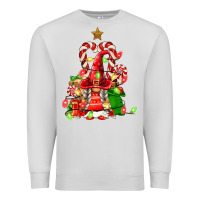 Dove Grey christmas  gnomes Premium Sweatshirt - FaDigitalArtStudio