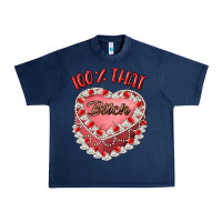 Navy 100 that bitch Urban Heavy Tee - Artiststas