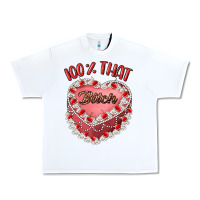 White 100 that bitch Urban Heavy Tee - Artiststas
