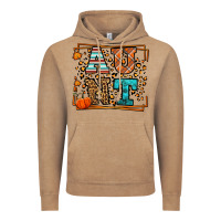 Vintage Coffee Fall Autumn Leopard Aunt Vintage Hoodie - LillyAllenDesigns