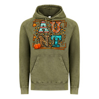 Vintage Olive Fall Autumn Leopard Aunt Vintage Hoodie - LillyAllenDesigns