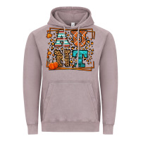 Vintage Zinc Fall Autumn Leopard Aunt Vintage Hoodie - LillyAllenDesigns