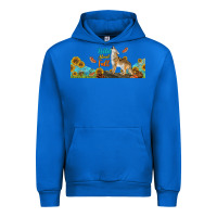 Cobalt Wild About Fall Coyote Urban Hoodie - LillyAllenDesigns